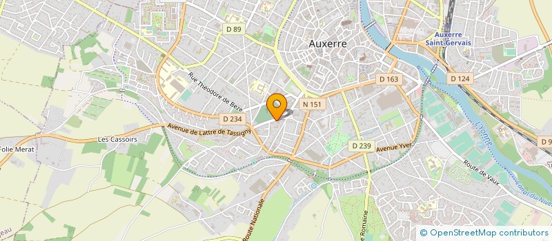 localisation de l'entreprise FULL MARKET à AUXERRE