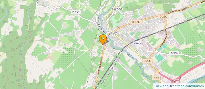 localisation de l'entreprise FULL METAL CONCEPT  VINAY