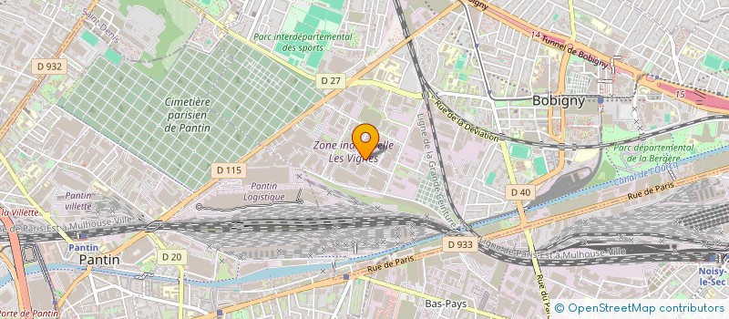 localisation de l'entreprise FULL MOD à NOISY-LE-SEC
