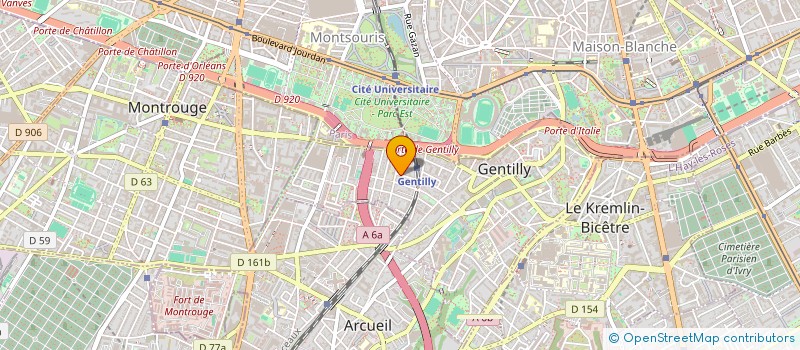 localisation de l'entreprise FULL MOTION à GENTILLY