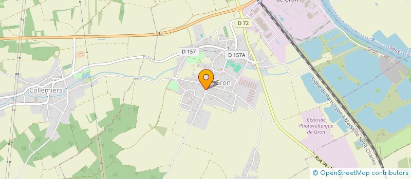 localisation de l'entreprise FULL.MUSIC  GRON