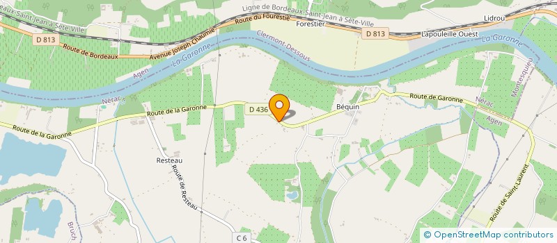 localisation de l'entreprise FULL N'ASSO  MONTESQUIEU