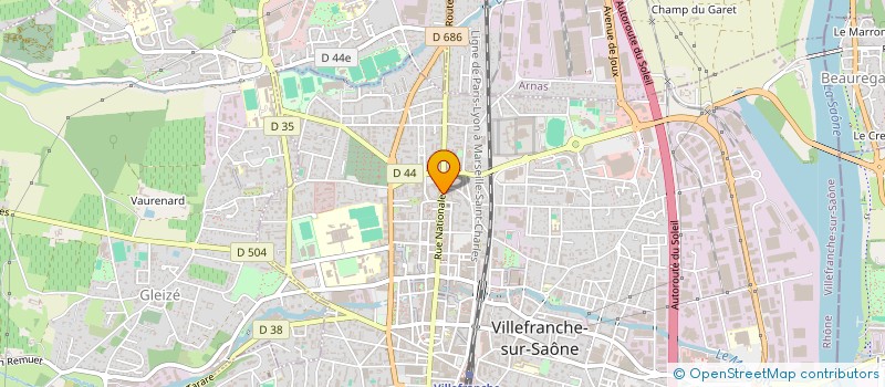 localisation de l'entreprise FULL PIZZA à VILLEFRANCHE-SUR-SAONE