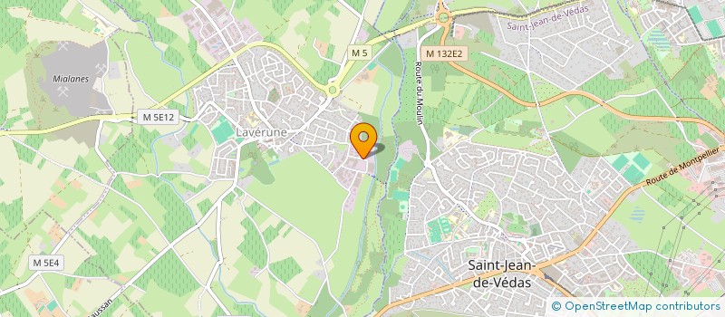 localisation de l'entreprise FULL SERVICE MONTPELLIER  LAVERUNE