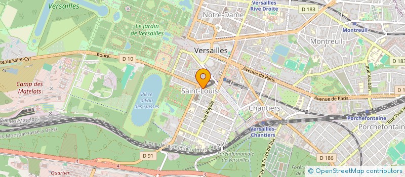localisation de l'entreprise FULL SERVICES A DOMICILE à VERSAILLES