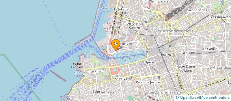localisation de l'entreprise FULL SHOP à MARSEILLE