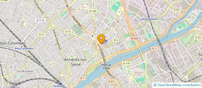localisation de l'entreprise FULL STACK SK  GENNEVILLIERS