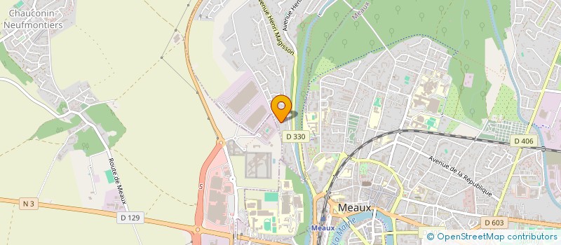 localisation de l'entreprise FULL'STREET IMPACT  CREGY-LES-MEAUX