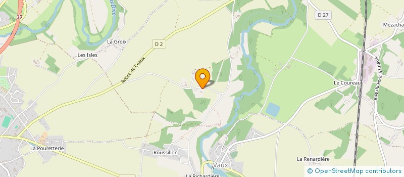 localisation de l'entreprise FULL THROTTLE ROCK'N'ROLL  VALENCE-EN-POITOU