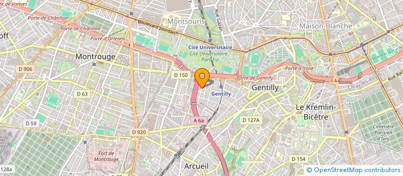 localisation de l'entreprise FULL TIME STUDIO à GENTILLY