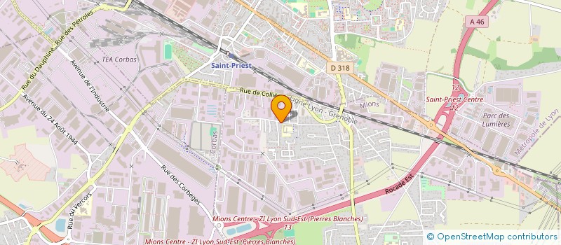 localisation de l'entreprise FULLBODY.FR  MIONS