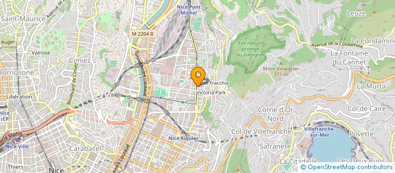 localisation de l'entreprise FULLCHARG à NICE