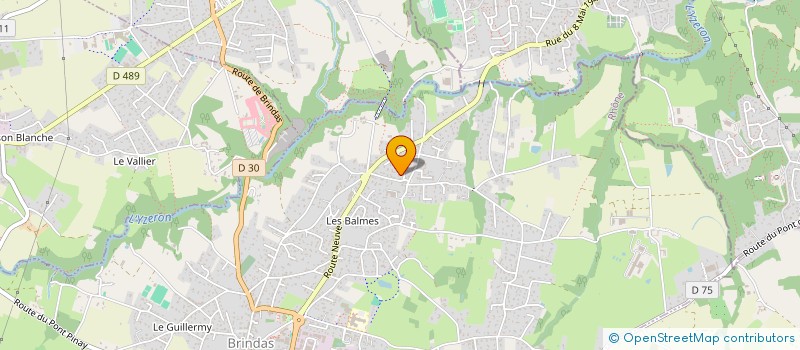 localisation de l'entreprise FULLCLEAN  BRINDAS