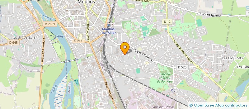 localisation de l'entreprise FULLCOLLECT à YZEURE