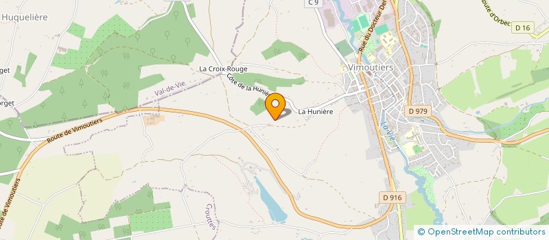 localisation de l'entreprise FULLER MISSIONS à VIMOUTIERS