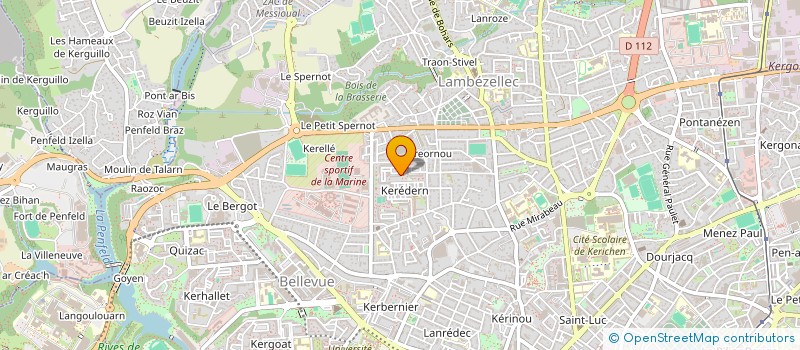 localisation de l'entreprise FULLFIBRE à BREST