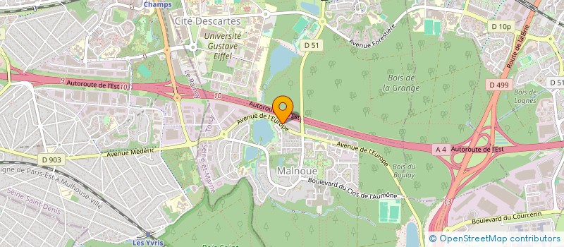 localisation de l'entreprise FULLFLOW SYSTEME à EMERAINVILLE