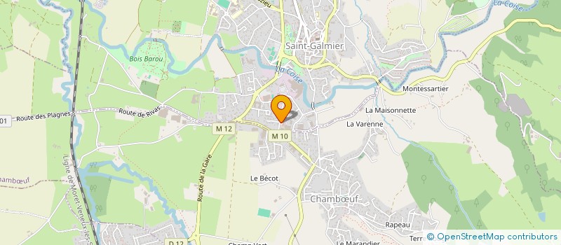 localisation de l'entreprise FULLMAT  SAINT-GALMIER