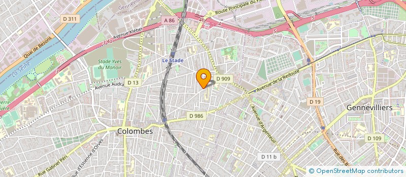 localisation de l'entreprise FULLNODES DEV & OPS à COLOMBES