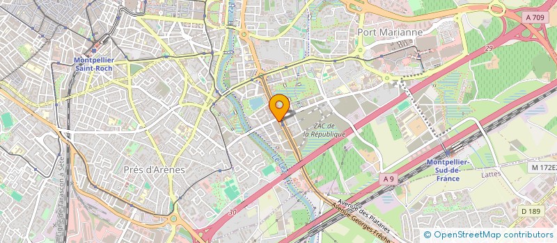 localisation de l'entreprise FULLOPS à MONTPELLIER
