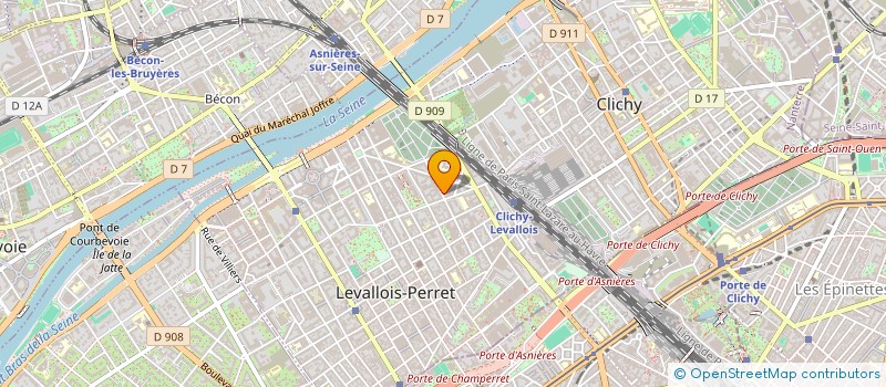 localisation de l'entreprise FULLSOON à LEVALLOIS-PERRET