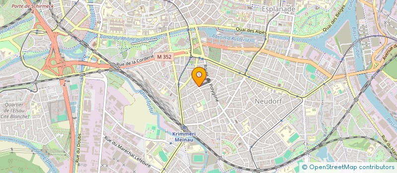 localisation de l'entreprise FULLVYBZ à STRASBOURG