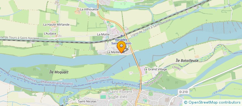 localisation de l'entreprise FULMAR  LOIREAUXENCE