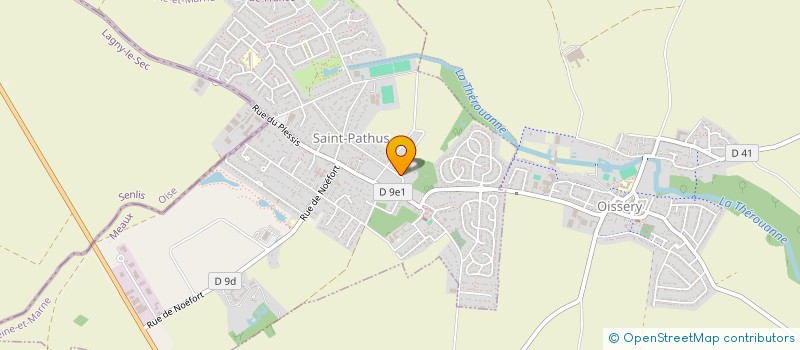 localisation de l'entreprise FULTRAD  SAINT-PATHUS