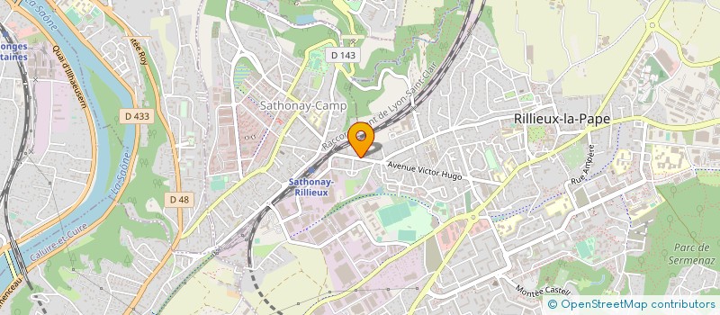 localisation de l'entreprise FUMAGALLI  RILLIEUX-LA-PAPE