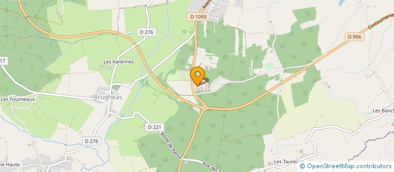 localisation de l'entreprise FUMAGE DU SICHON  BRUGHEAS