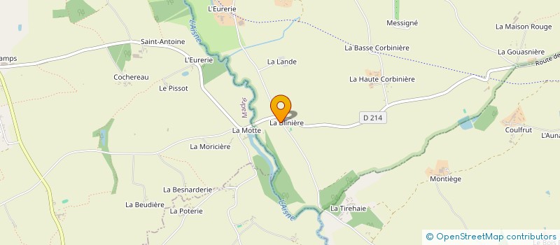 localisation de l'entreprise FUMAISON ODINET à NEUILLY-LE-VENDIN