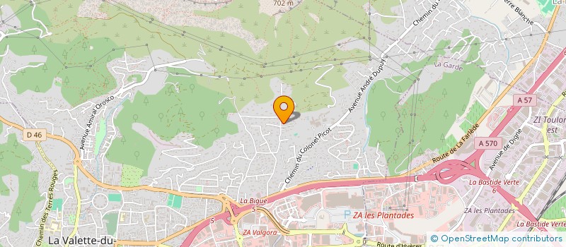 localisation de l'entreprise FUMEOU à LA VALETTE-DU-VAR