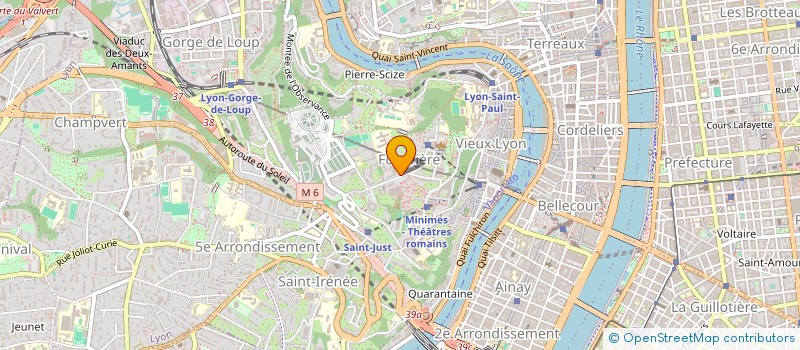 localisation de l'entreprise FUMEX MAURICE à LYON