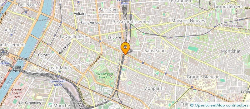 localisation de l'entreprise FUMI à LYON