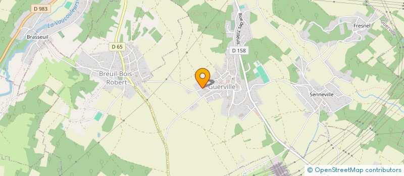 localisation de l'entreprise FUMIBAT à BREUIL-BOIS-ROBERT