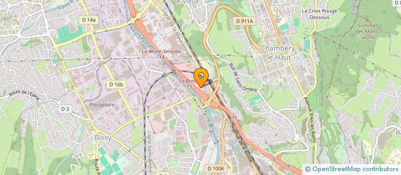 localisation de l'entreprise FUMILAV à CHAMBERY