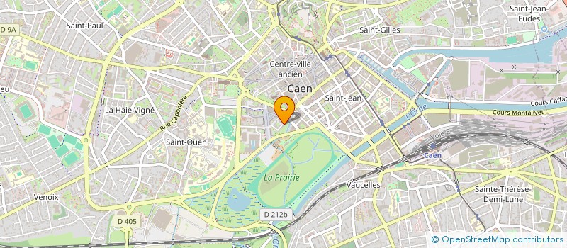 localisation de l'entreprise FUMIP INVEST à CAEN