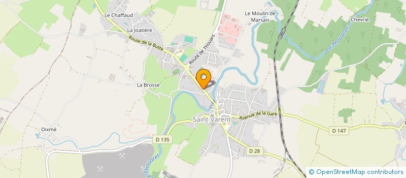 localisation de l'entreprise FUN AND FISH 79  SAINT-VARENT