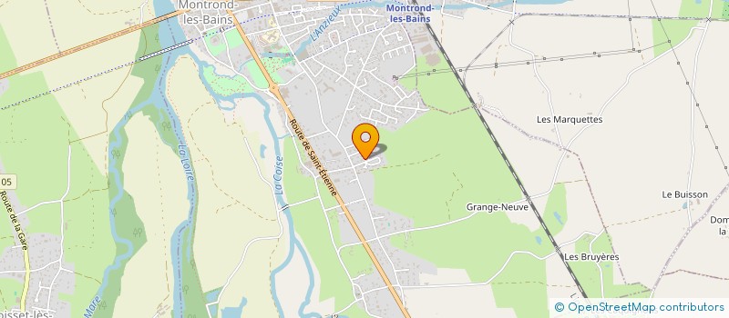 localisation de l'entreprise FUN ATTITUDE  MONTROND-LES-BAINS