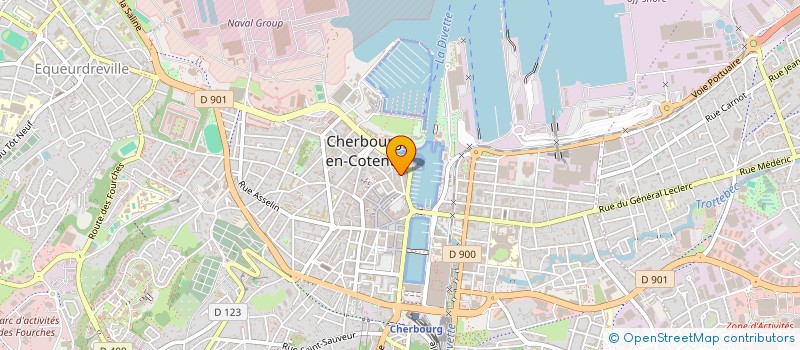 localisation de l'entreprise FUN BOX  CHERBOURG-EN-COTENTIN