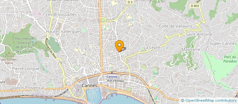 localisation de l'entreprise FUN CAFE à CANNES