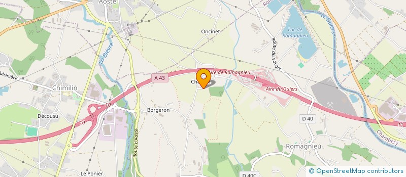 localisation de l'entreprise FUN CAR CLUB DE SAINT MARTIN (F.C.C.S.)  ROMAGNIEU