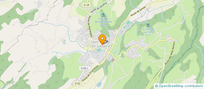 localisation de l'entreprise FUN CAR CLUB DES 3 D  SAINT-GEOIRE-EN-VALDAINE