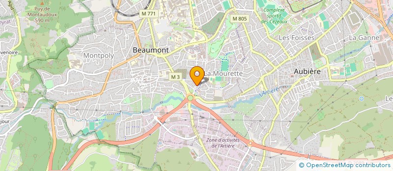 localisation de l'entreprise FUN COUNTRY BEAUMONT  BEAUMONT