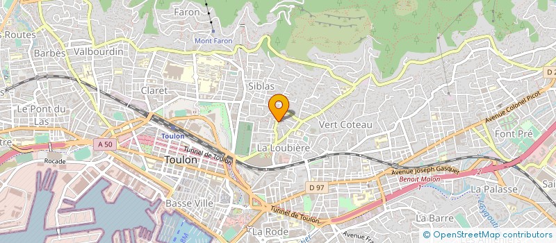 localisation de l'entreprise FUN DANCE  TOULON