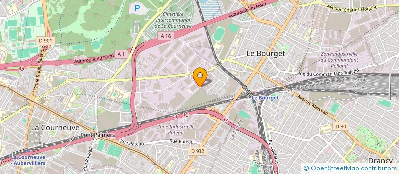 localisation de l'entreprise FUN ETANCHE à LA COURNEUVE
