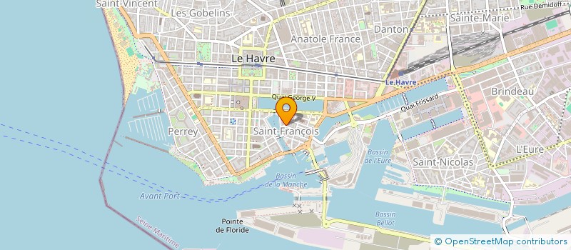 localisation de l'entreprise FUN FOOD à LE HAVRE