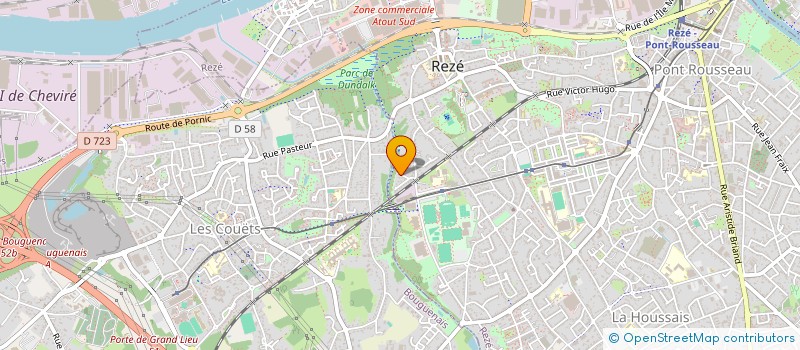 localisation de l'entreprise FUN GLISSE DECOUVERTE SARL  REZE