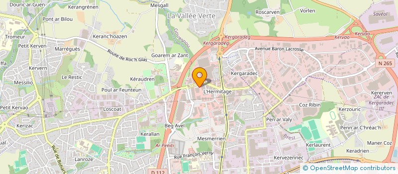 localisation de l'entreprise FUN GUN à BREST