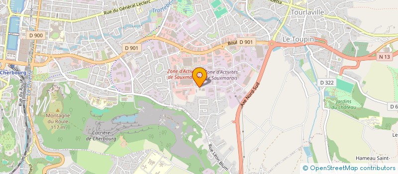 localisation de l'entreprise FUN LOISIR  CHERBOURG-EN-COTENTIN